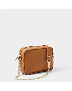 Katie Loxton Kayla Quilted Crossbody - Plum